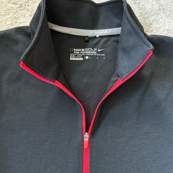 Nike dry-fit tour performance 1/2 zip - Picture 2 of 3